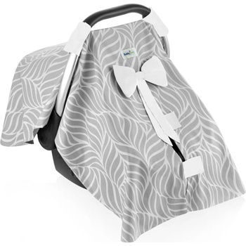 Image 1 of BabyJem Покривало за кошница за кола BabyJem - Сиво (710)