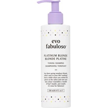 EVO Fabuloso Platinum Blonde Toning Shampoo 250 ml