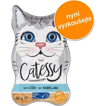 Catessy Paté s jemnými kousky MSC tresky 36 x 85 g