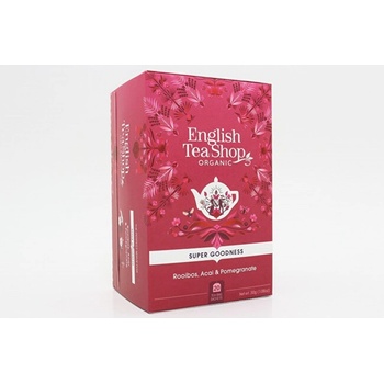 English Tea Shop čaj Rooibos ovoce acai a granátové jablko 20 sáčků 30 g