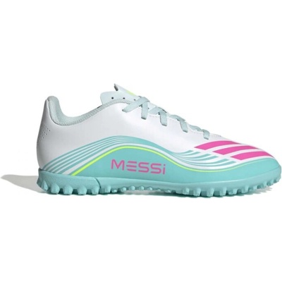 adidas F50 Messi Club Jr FG/MG cloud white/lucid pink/flash aqua
