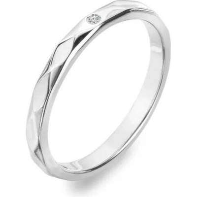 Hot Diamonds stříbrný prsten s diamantem Harlequin DR321