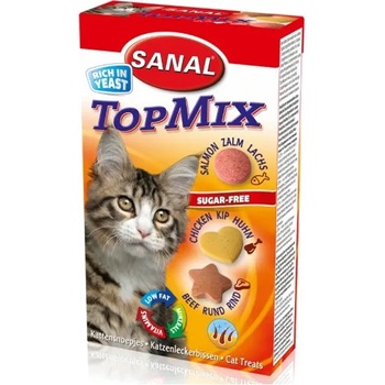 Sanal Витамини SANAL Cat TopMix - с говеждо, пилешко и сьомга, 50 гр, Холандия SC3500