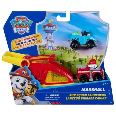 Spin Master Пес патрул: Станция за изстрелване - Маршал (6074784)