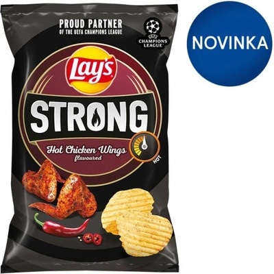 Lay's MAX Strong zem. lup. pikan. kur. kridla 55 g