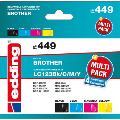 Edding Brother LC-123VALBP - kompatibilný