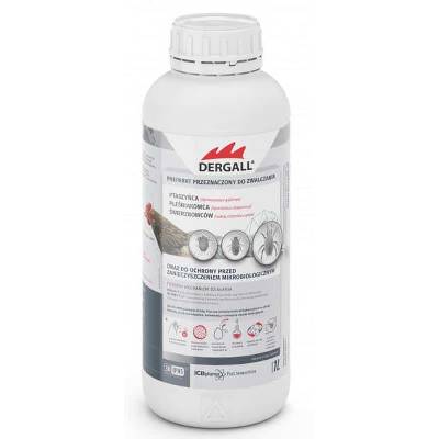 DERGALL, prostriedok proti parazitom, na hydinu 100 ml