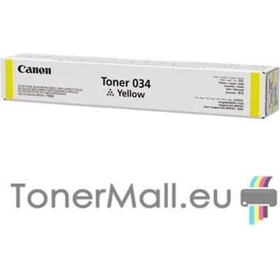 Canon Тонер касета CANON Toner 034 (Yellow)