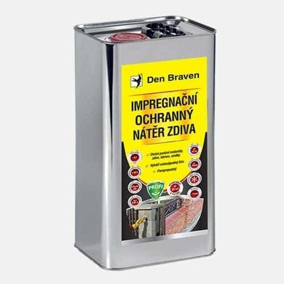 Den Braven CH00032 Impregnační a ochranný nátěr zdiva PROFI, kanystr 5 litrů