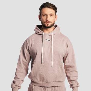 GymBeam Суичър Aura Hoodie Tee Brown L