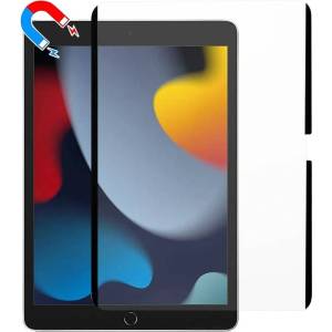 GKK Матов Протектор за iPad 9/ 8/ 7 10.2", Magnetic Paper Feel Glass, Черен (5906604027131)