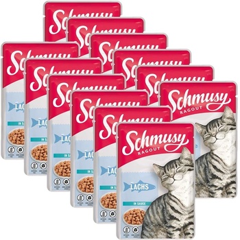 Schmusy Ragout консерви сьомга в сос 12 x 100 г