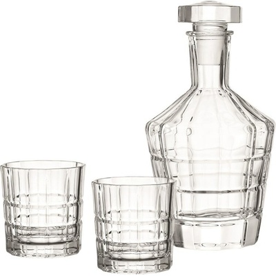 Leonardo Karafa + 2 skleničky na whisky 250 SET 3 x 700 ml