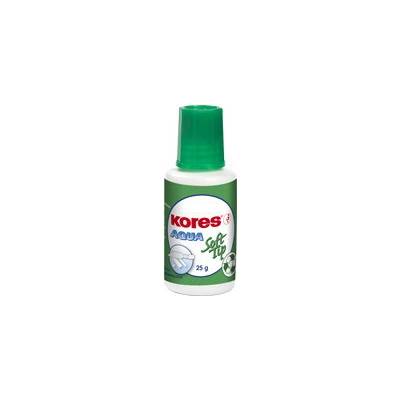 Kores Opravný lak Aqua Soft tip 25g s hubkou
