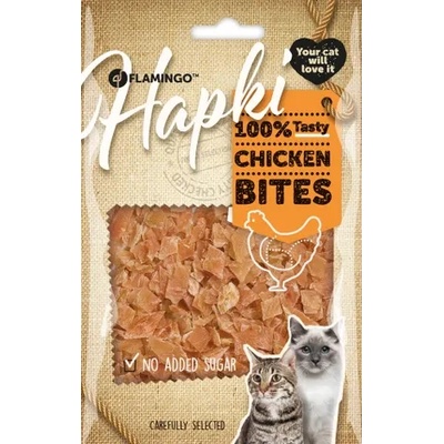 Flamingo Chick’n Snack Pure Chicken - Вкусно лакомство за котки, хапки от пилешко месо, 85 гр