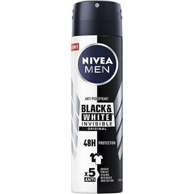 Nivea Invisible For Black & White Power deo spray 150 ml