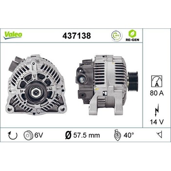 Generátor VALEO 437138