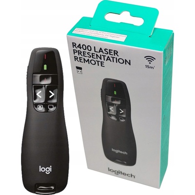 Logitech R400 Prezentér s laserovým ukazovátkem – Zboží Živě