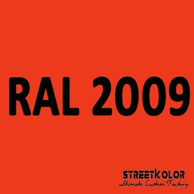 RAL 2009 akrylová auto farba lesklá alebo matná 1 liter + tužidlo + riedidlo