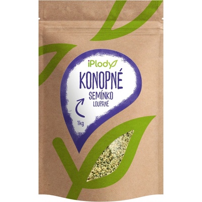 iPlody Konopné semínko loupané 1 kg