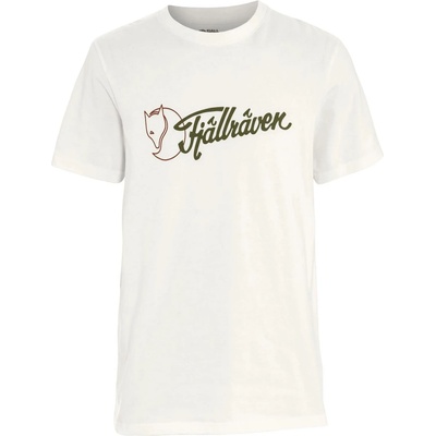 Fjällräven Мъжка тениска Fjällräven Archive Logo T-Shirt - Eggshell (216-8186-0211)