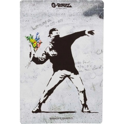 G-Rollz Banksy's Graffiti zip sáček Flower Thrower 200 x 300 mm 25 ks
