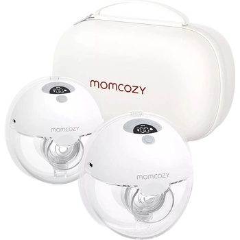 Momcozy Двойна електрическа помпа за кърма Momcozy - M5, Hands-free, сива (647168301428)