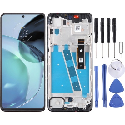 Motorola LCD Дисплей и Тъч Скрийн с Рамка за Motorola Moto G72