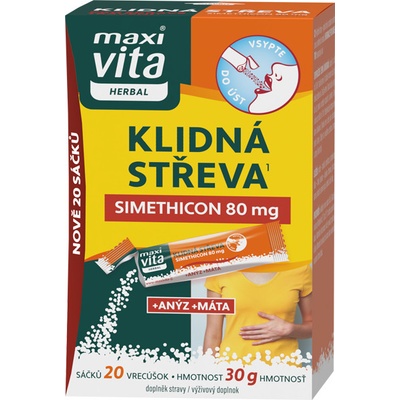 Maxi Vita Herbal Klidná střeva20 sáčků