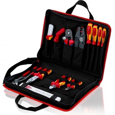 KNIPEX Комплект в чанта Kompakt с 12 бр. инструменти VDE 1000V за сервизни техници, - K002111 (K002111)