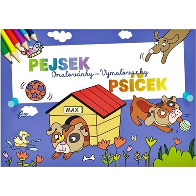 Jiri Models Vymaľovánka Psíček A5cm