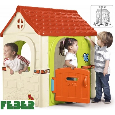 Feber detský domček so schránkou na listy Fantasy Garden House