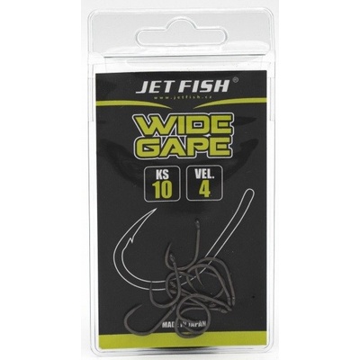 Jet Fish Wide Gape veľ.4 10 ks