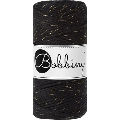 Bobbiny Macrame cord - (3mm) Macrame cord - 3mm: Golden black