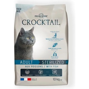 Pro-Nutrition Crocktail Adult Sterilised with fish 10 kg