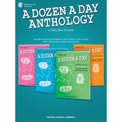 A Dozen A Day Anthology pre klavír