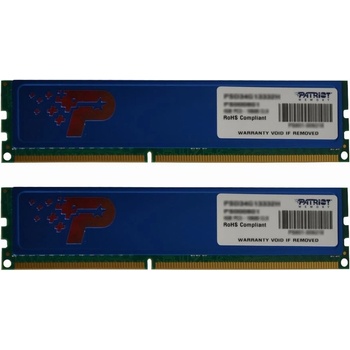 Patriot Signature Line Blue DDR3 8GB 1600MHz CL9 (2x4GB) PSD38G1600KH