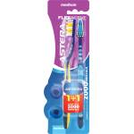 Astera Четка за зъби Flex Active, Medium, 2 броя