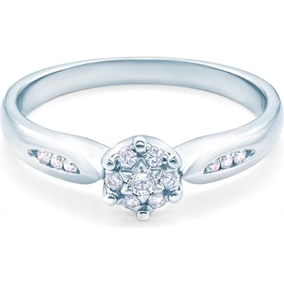 SAVICKI Годежен пръстен savicki: бяло злато, диамант