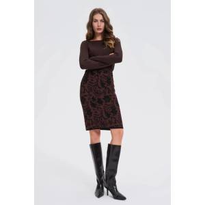 Moodo Плетена кафява пола Moodo Moodo | Kafyav | ЖЕНИ | XS - zoot - 45,67 лв