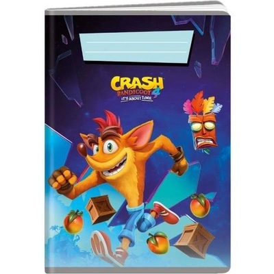 Bandicoot Sešit A5 Crash linkovaný 544