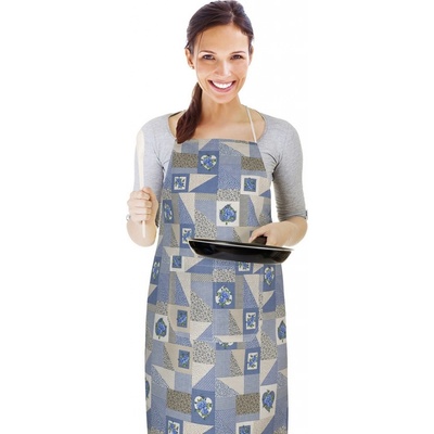Bellatex zástera Ema Patchwork modrá
