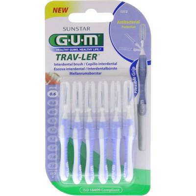 GUM Trav-Ler mezizubní kartáčky 0,6 mm 6 ks