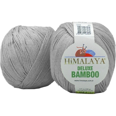 Himalaya příze DeLuxe Bamboo_124-36 šedá