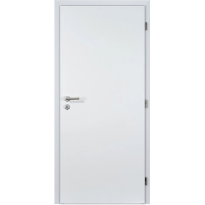 Doornite Interiérové dveře Basic 90 L, 946 × 1983 mm, lakované, levé, bílé, plné C1HMFP.90L1