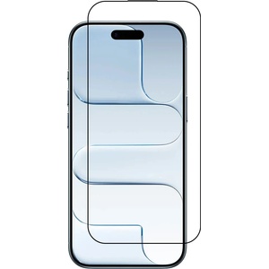  Стъклен Протектор 5D Full Glue за iPhone 17 Air, черен