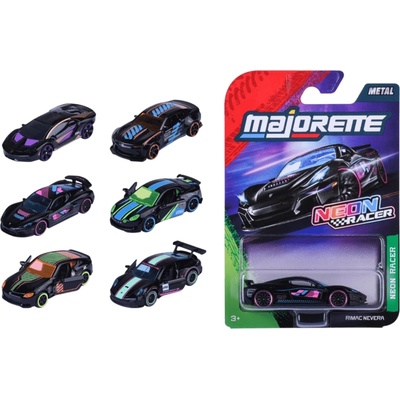 Majorette Метална количка Majorette - Neon Racer Premium, 1: 64, асортимент (8504100003)