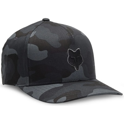 FOX Racing Мъжка шапка с козирка FOX Racing Fox Head Flexfit Hat Cap - Black Camo - размер L/XL (904-0670-0212)