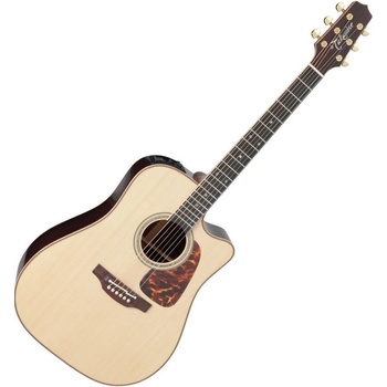 Takamine P7DC Natural Електро-акустична китара Дреднаут