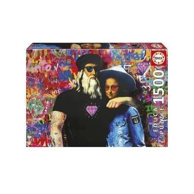 Educa Пъзел Educa Leo y Lisa 1500 Части